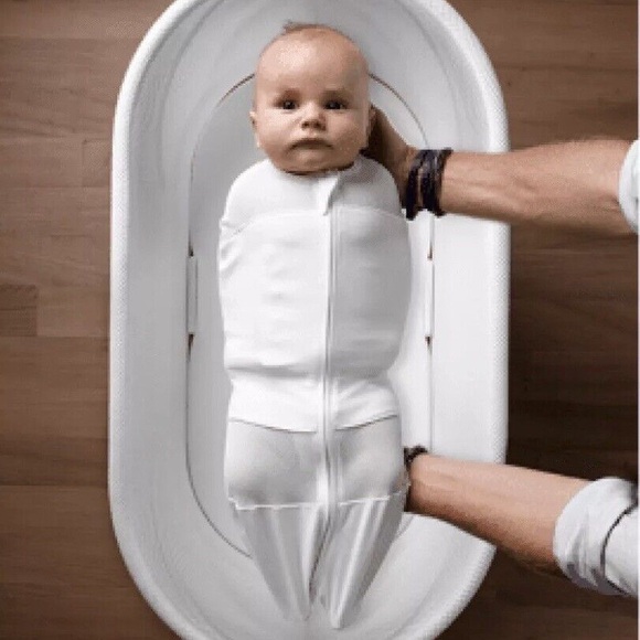 NWT/ Box Happiest Baby 100% Organic Cotton SNOO Sleep Sack In Ivory 0-2 Months - Picture 1 of 9